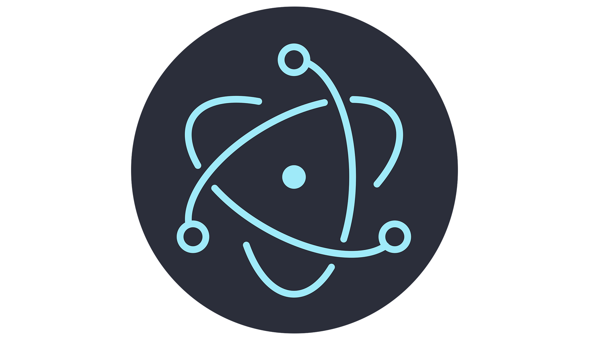 Electron.js logo